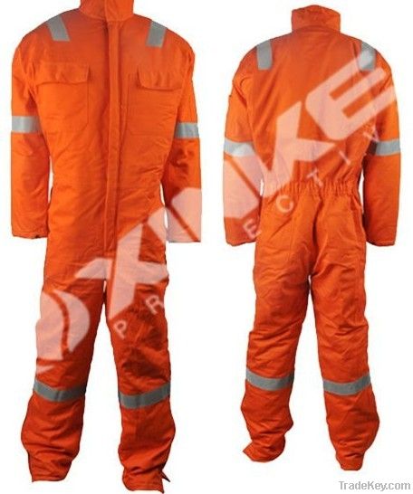 Fireproof Winter Coverall With Teflon Finished