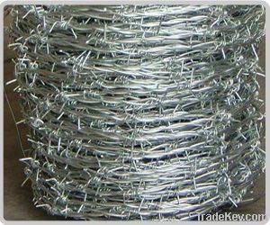 Galvanized/ PVC Coated Barbed Wire
