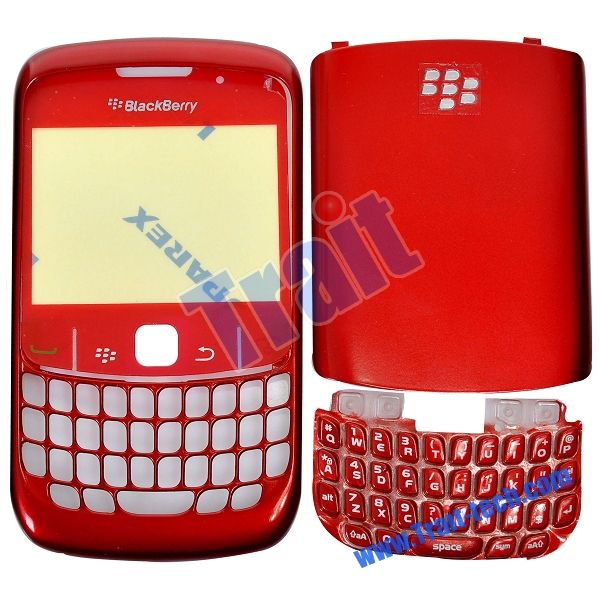 Full Accessories for BlackBerry Curve 8520 -Face, Keypad and Oil Spray