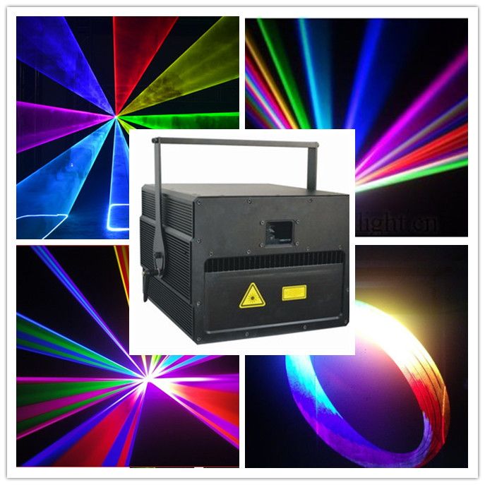 6.6W RGB laser show light with 637nm top quality and competitive price