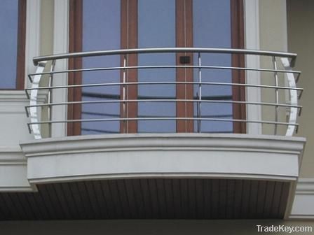 Aluminium balustrade, handrail