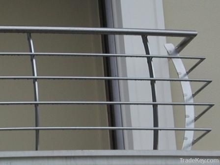 Aluminium balustrade, handrail