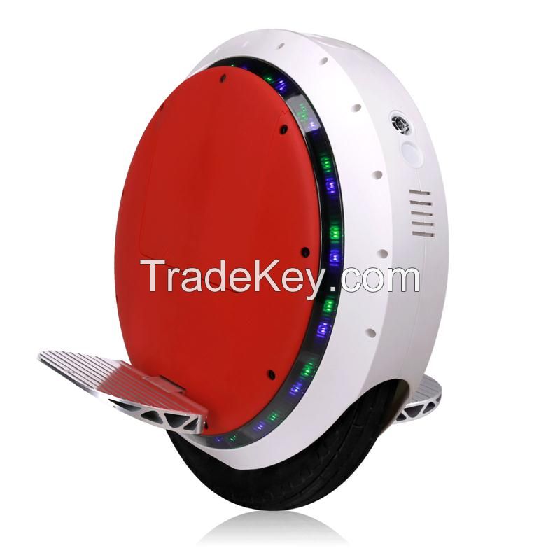 Bluetooth electric unicycle self Balance One Wheel Scooter with LED light