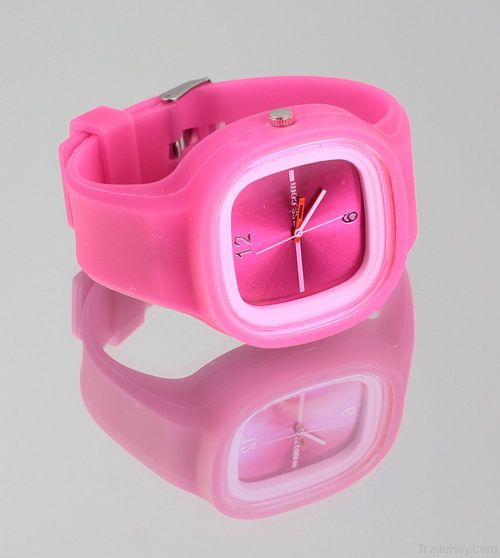 jelly silicone watch