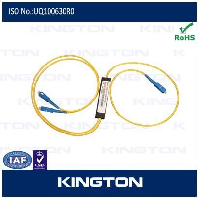 1*2 fiber optic PLC splitter