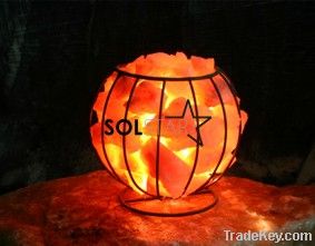 Salt lamp basket