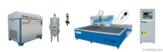 metal processing CNC water jet machine