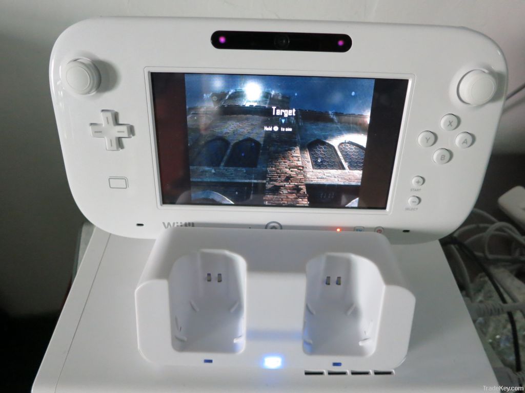 Multi-function charge stand for Wii U GamePad