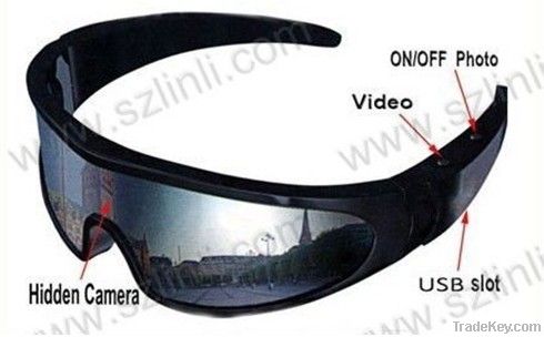 good quality 5.0MP HD waterproof sunglasses camera