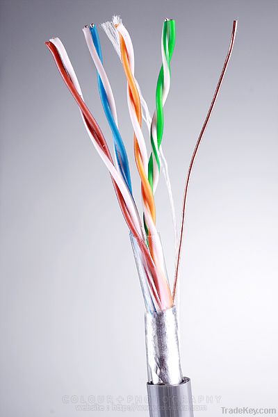 FTP cat5e network cable with 4pairs