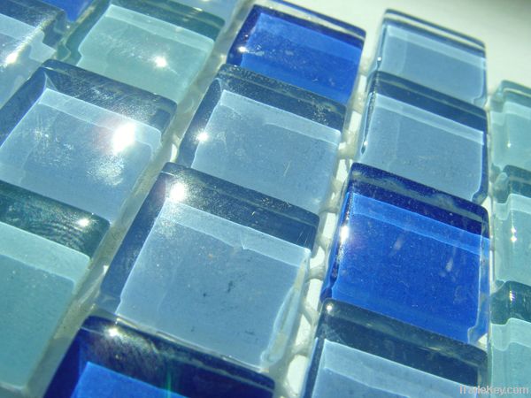 swimming pool tile blue mix