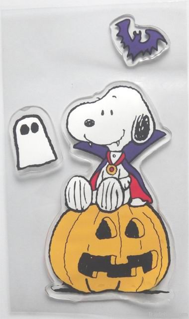 Halloween gel sticker cecoration