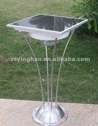 2012 new style high quality Stainless Steel solar light