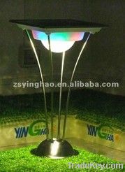 66cm new design&patent Stainless Steel solar lamp