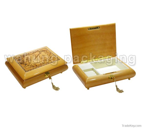 High luxury wooden music box
