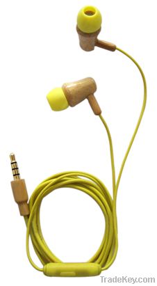 Bamboo Earphone