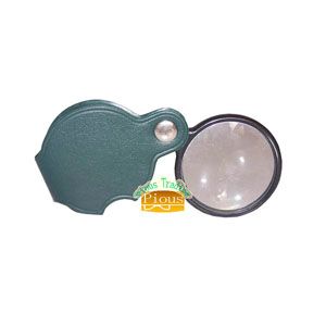 Magnifier with Leather sheath/portable magnifying glass