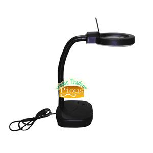 Table Lamp with magnifier four colors