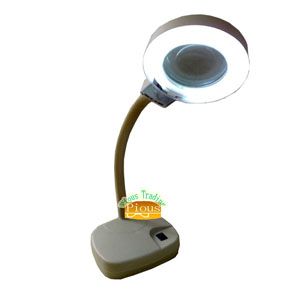 Table Lamp with magnifier four colors
