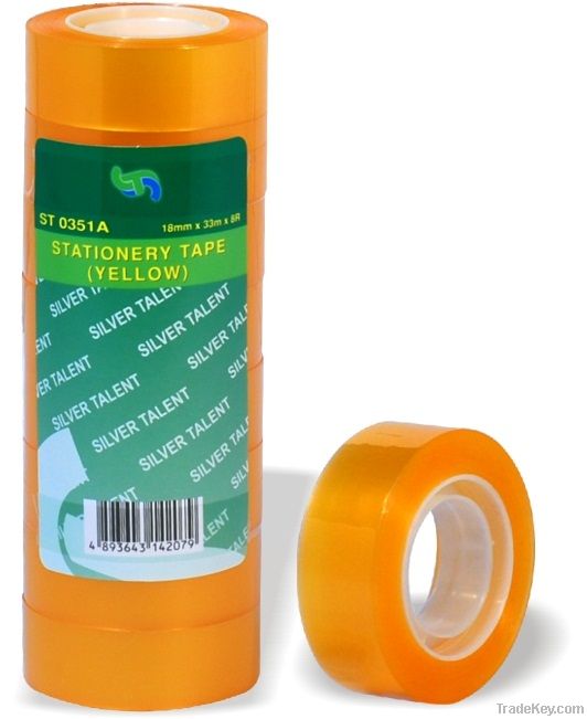 yellowish stationery adhesive  tape