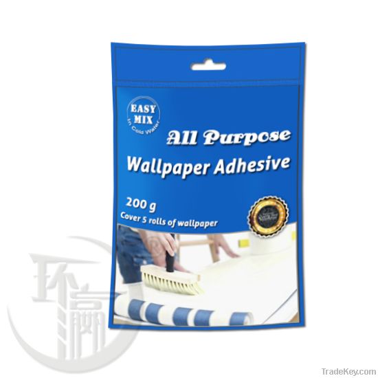 blister package wallpaper glue powder