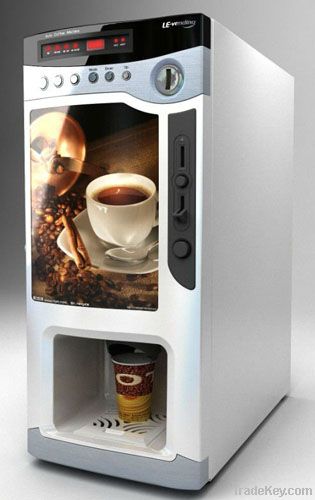Coffee vending machine for hotel use
