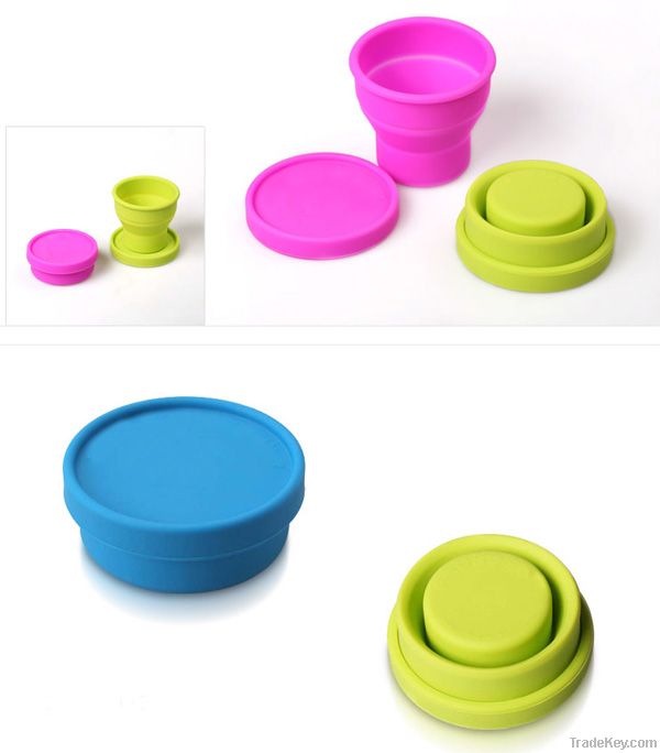 Cups & Saucers, Silica gel folding cup