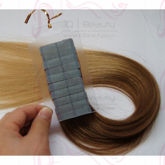 Tape Hair Extensions 20/40 pieces,Human Remy Tape In Skin Weft,#1B,#2,#4,#6,#8,#24,#27,#33,#60,#613,#99J,#10/24,#8/613,#18/613