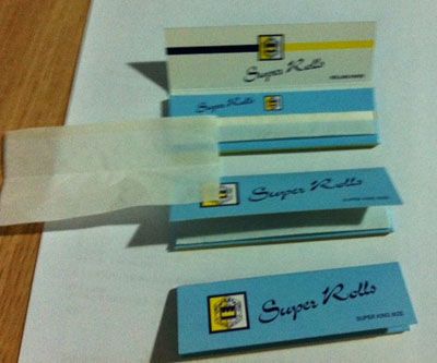 smoking/cigarette rolling paper