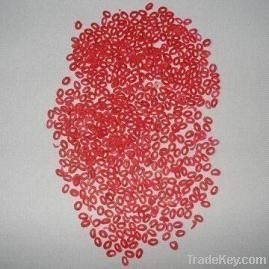 Red circle speckle for detergent powder