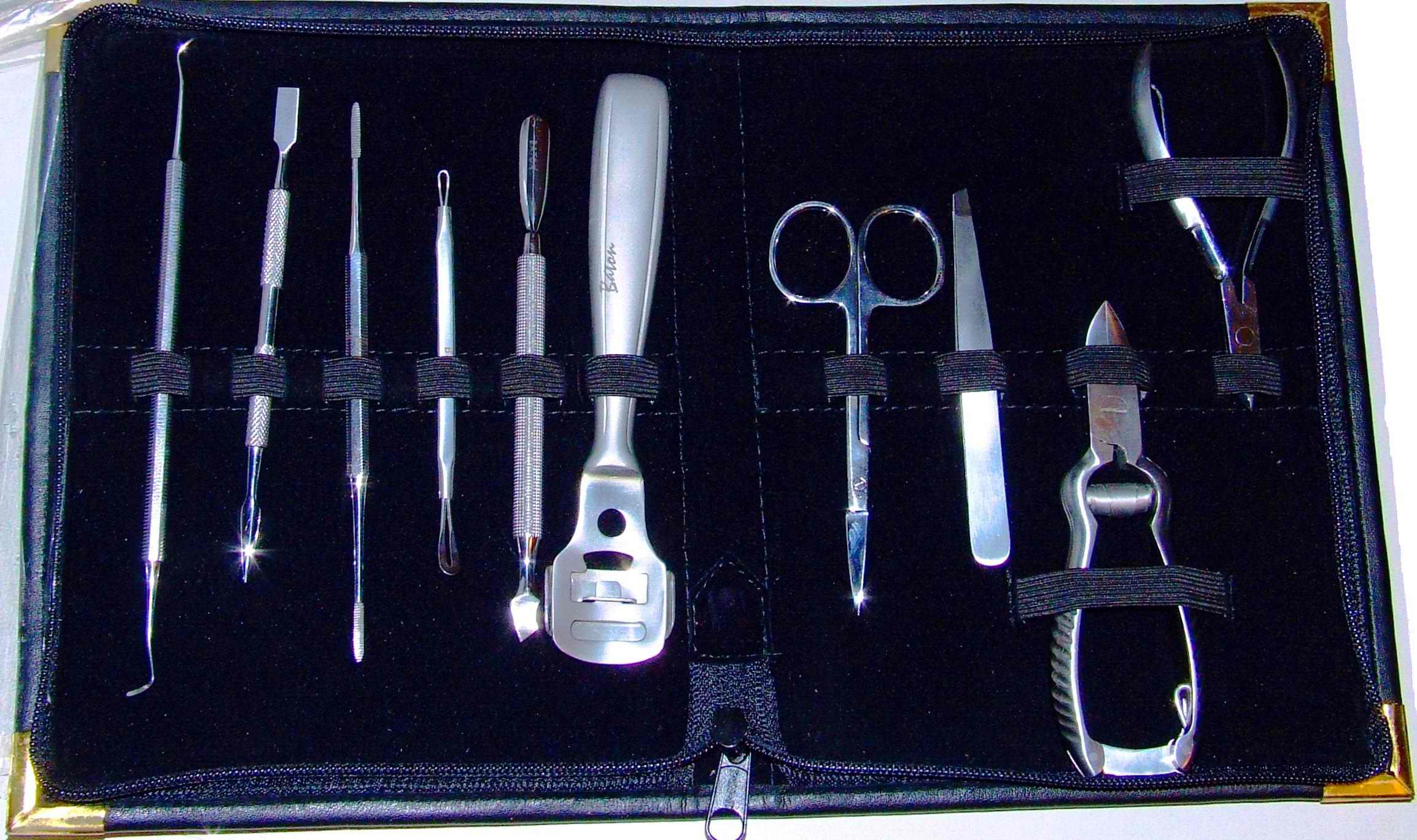 Manicure Pedicure Implements set