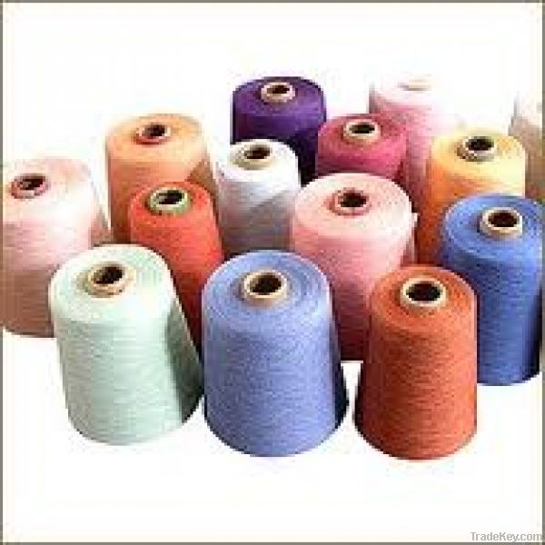 recycled cotton polyester yarn