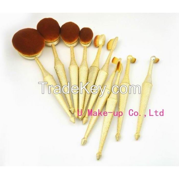 Mermaid makeup brush, makeup brushes manufacturing