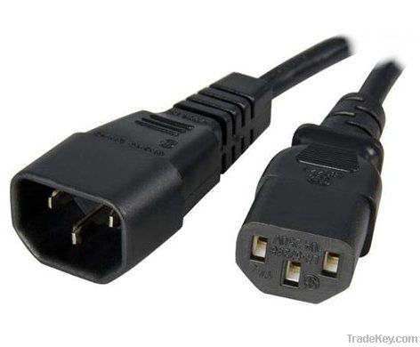 IEC C13 To C14 monitor power cord