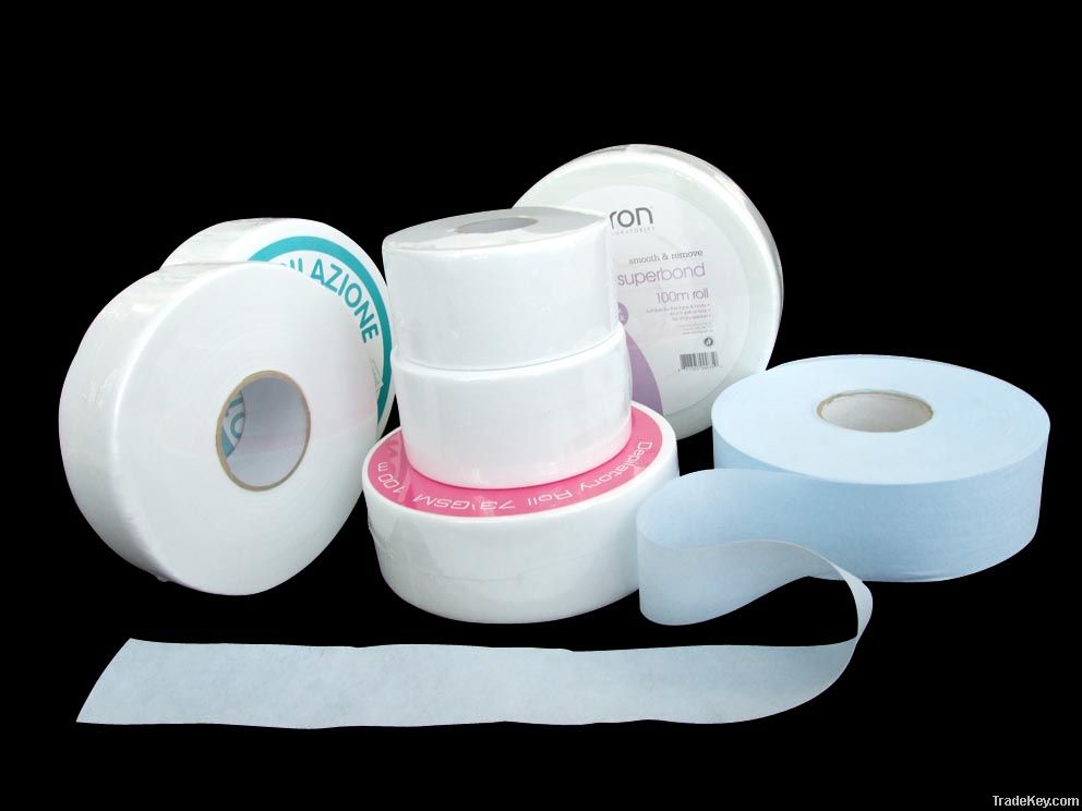 Depilatory rolls nonwoven fabric