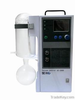 Rotating evaporation instrument vacuum controller