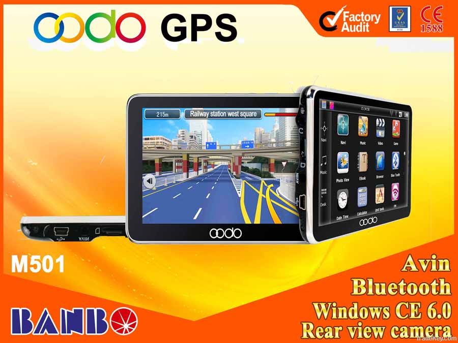 hot selling 5 inch navigation gps