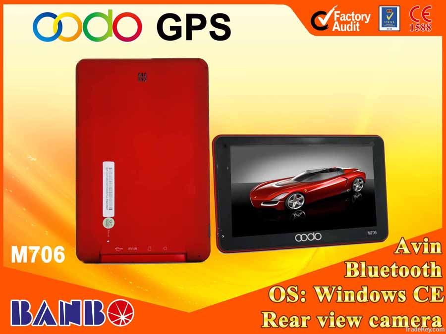 7.0 inch gps navigation with bluetooth