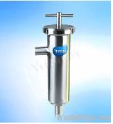 Sanitary pipeline filter