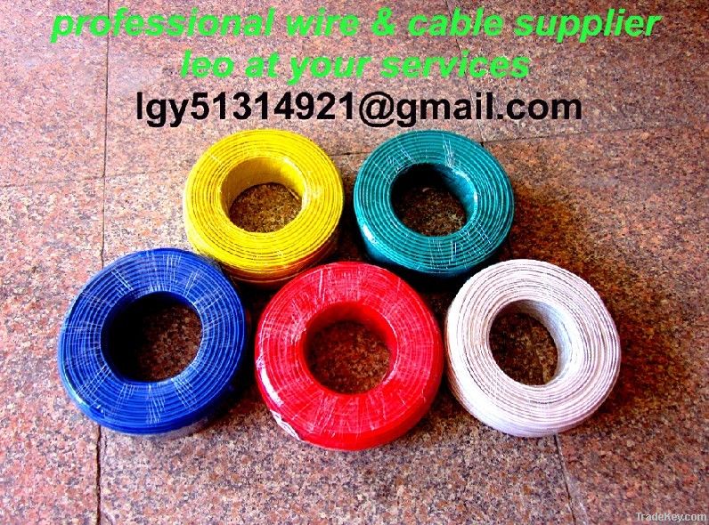 Hot Sale Copper Core PVC insulated wire