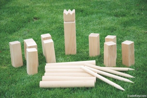 wooden toy/wooden kubb games
