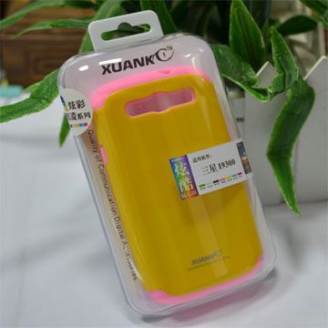 PC + Silicone Mobile Phone Case for Samsung I9300/S3