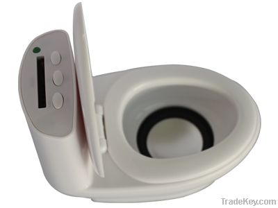 Mini portable slider toilet speaker for iphone/ipoad/epad/ipad(KHS002)