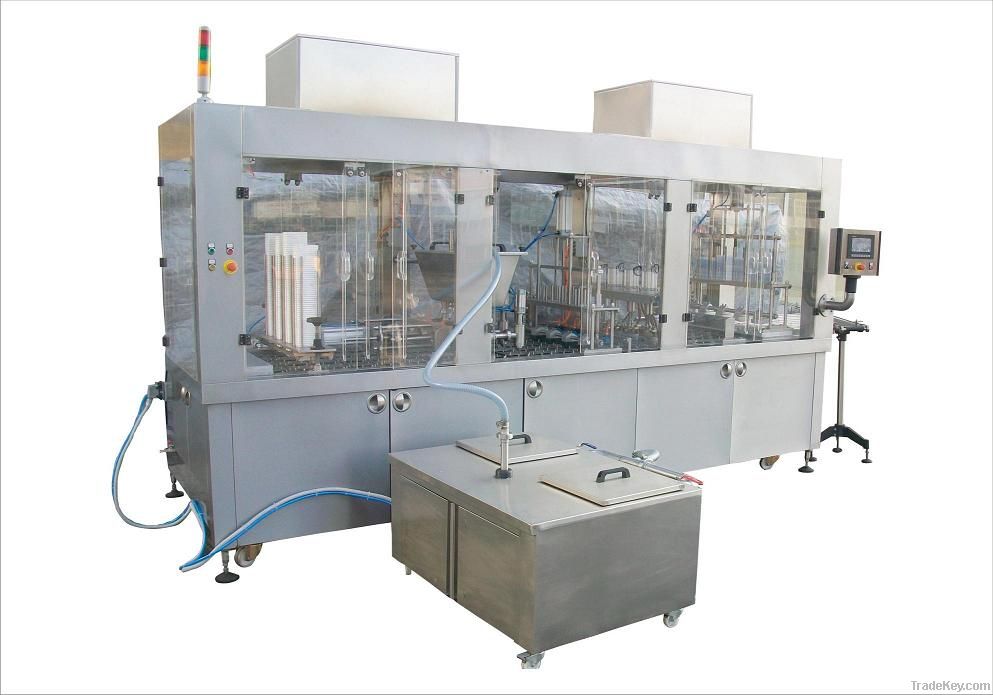 Linear System Filling and Sealing Machine