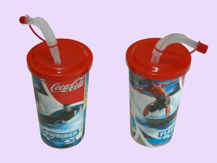 3Dplastic cups