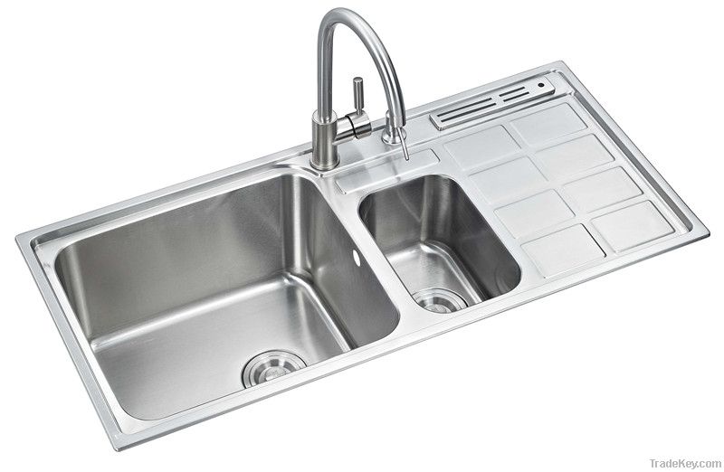 Double Bowel Kitchen Sink