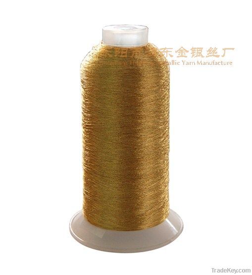 Supported Metallic Yarn