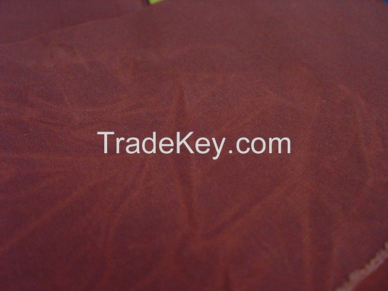 Real Waxed Cotton  Fabric