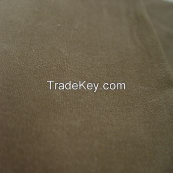 Wax Coated Cotton Canvas Fabric