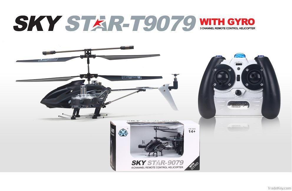 4ch Rc Helicopter SKY STAR-T9079 with USB